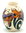 Moorcroft Pottery Peacock, Tortoiseshell, Red Admiral - 3/5 - Vase